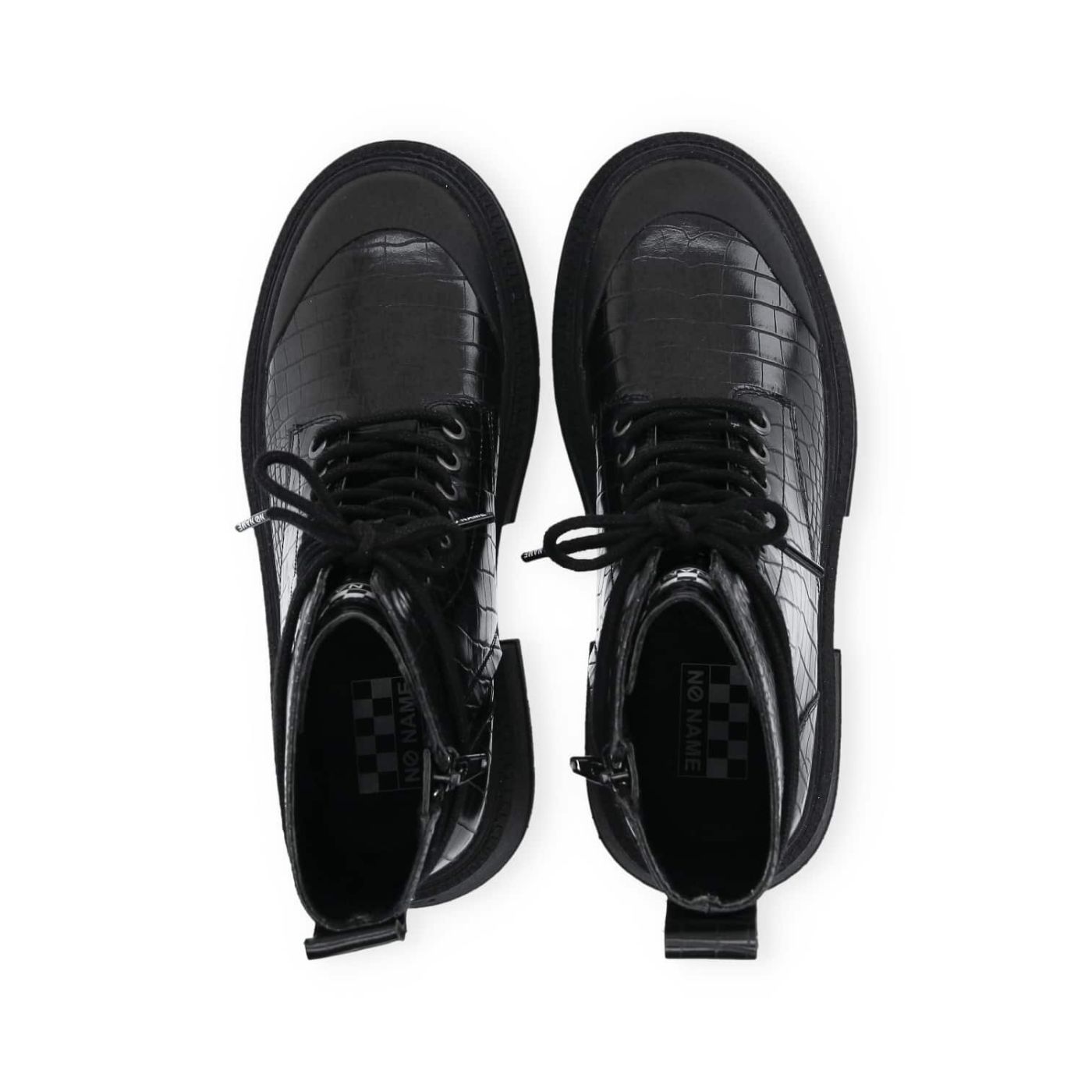 STRONG RANGER BOOTS - PRINT CROCO - BLACK